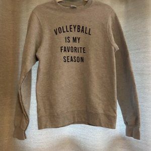 Volleyball sweatshirt